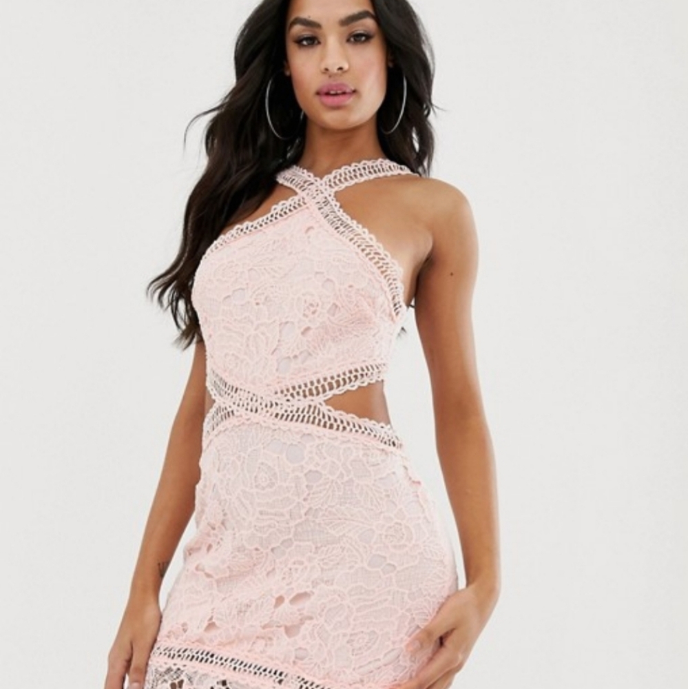 Missguided lace dress